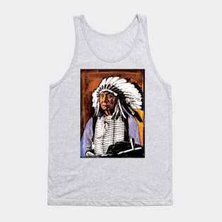 RED CLOUD-OGLALA LAKOTA SIOUX Tank Top